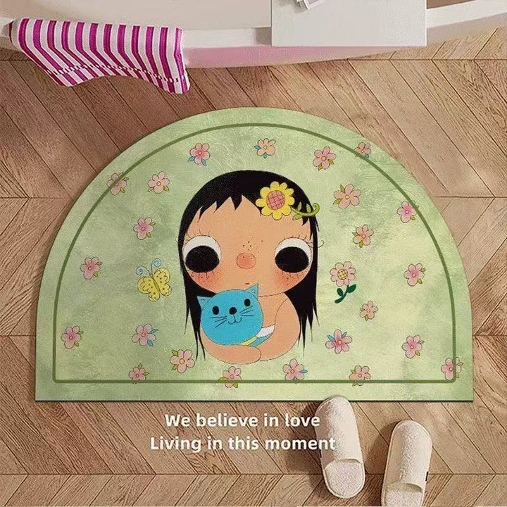 Cute Character Bath Mat Kalsten