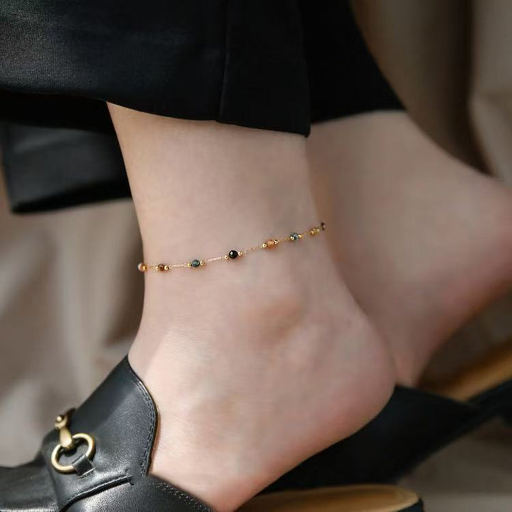 Elegant Beaded Chain Necklace Kalsten