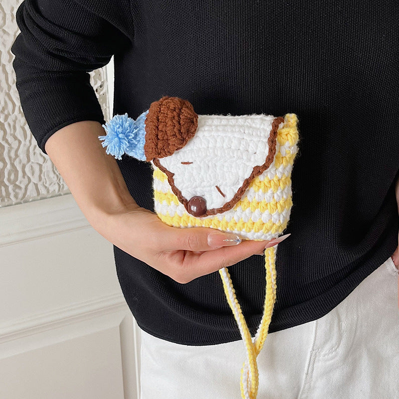 Funky Crochet Mini Handbag