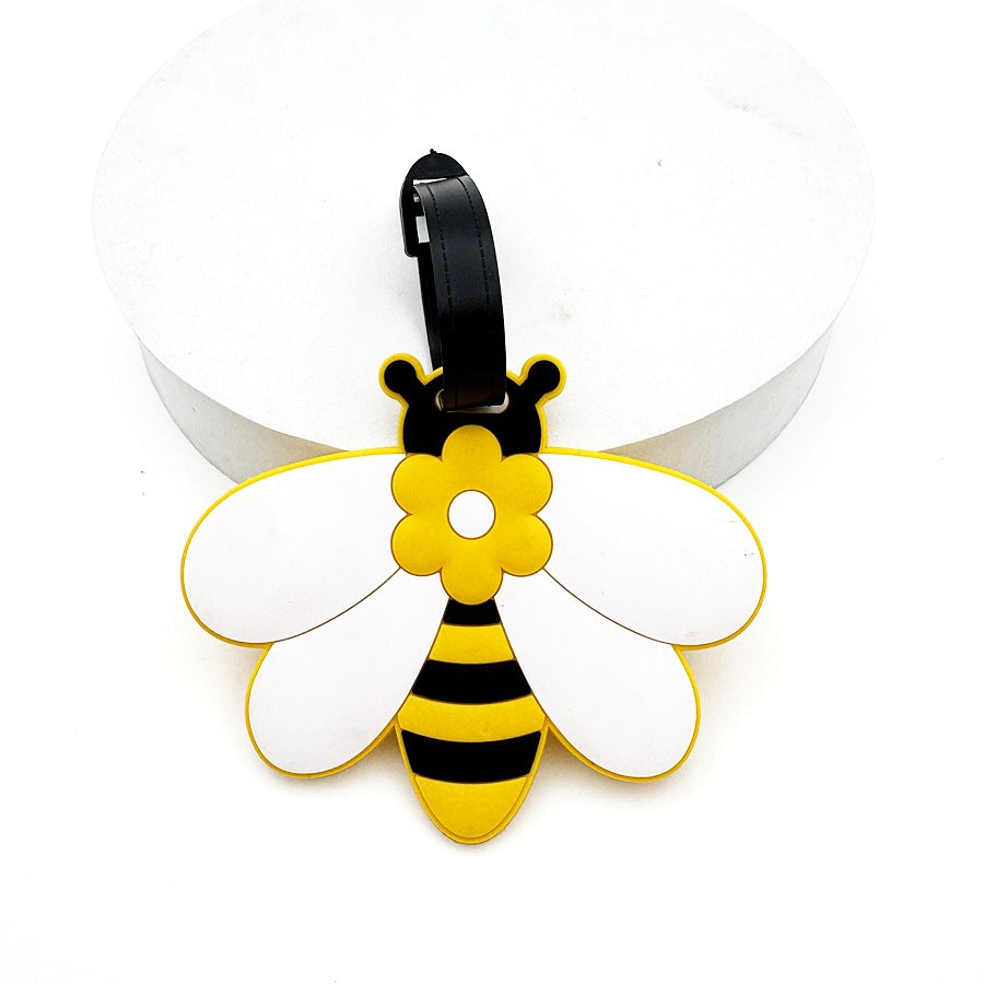 Bee-Themed Luggage Tag Kalsten