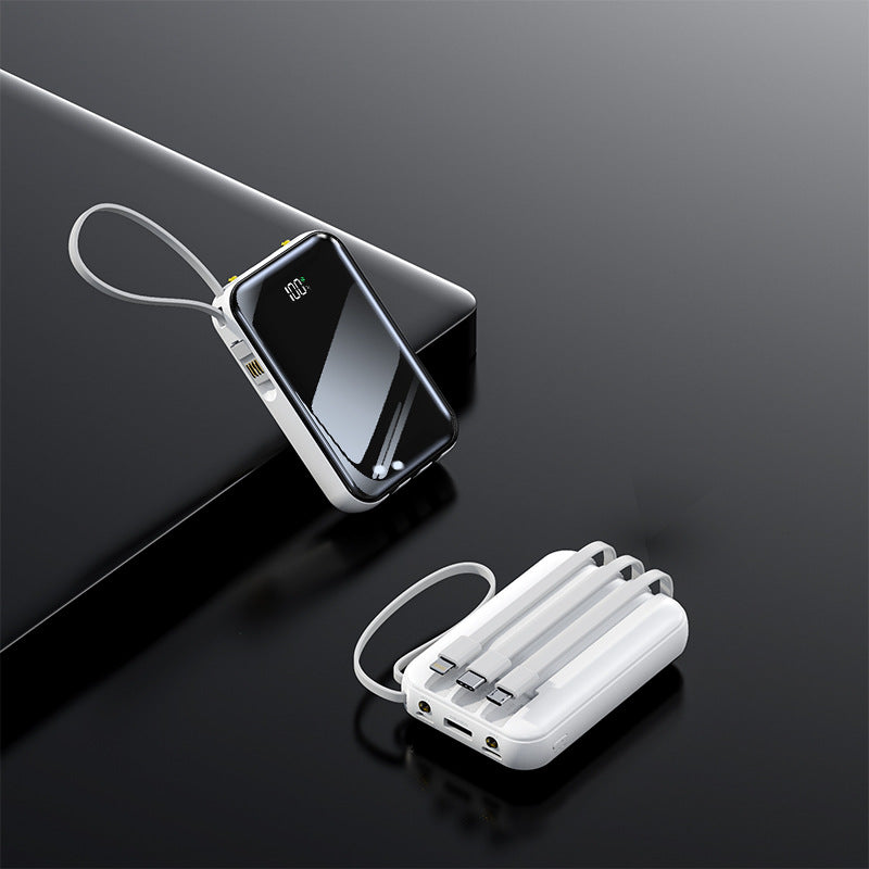 Portable power bank with integrated charging station Kalsten