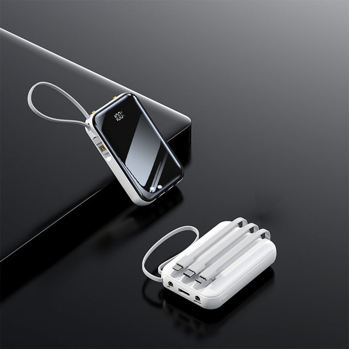 Portable power bank with integrated charging station Kalsten