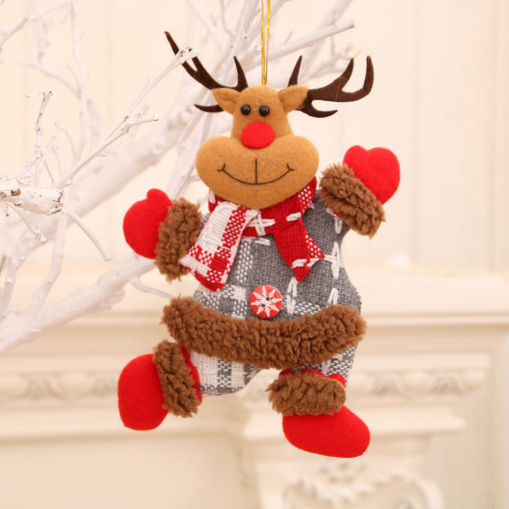 Decorative Plush Santa Figurine Kalsten