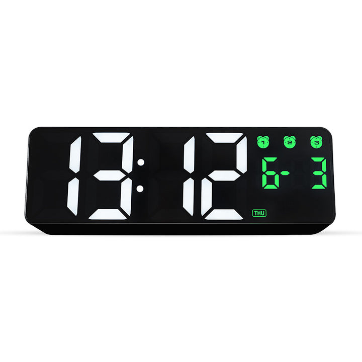 Digital alarm clock with large LED display and multifunctional features Kalsten