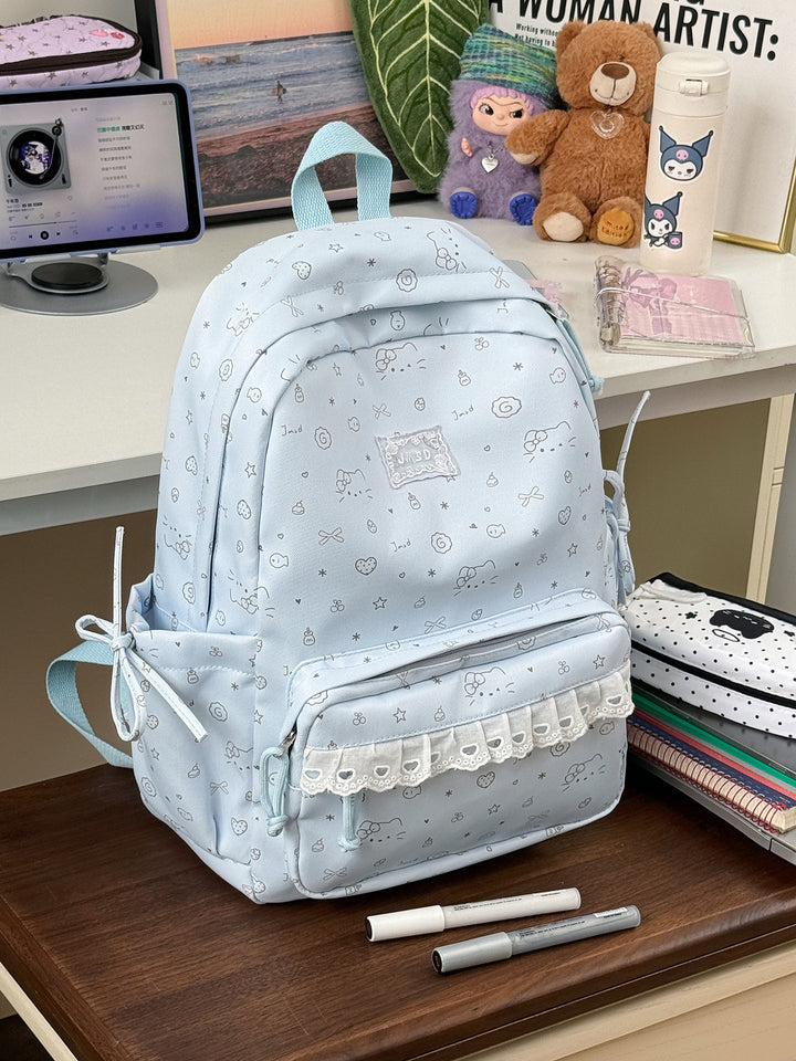 Cute Illustrated Patterned Backpack Kalsten 1791205714