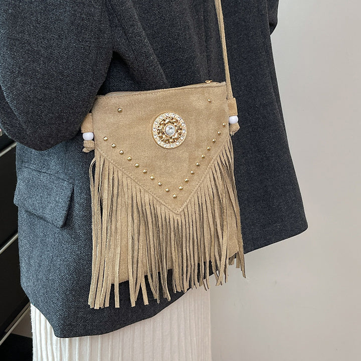 Bohemian Fringe Clutch Bag