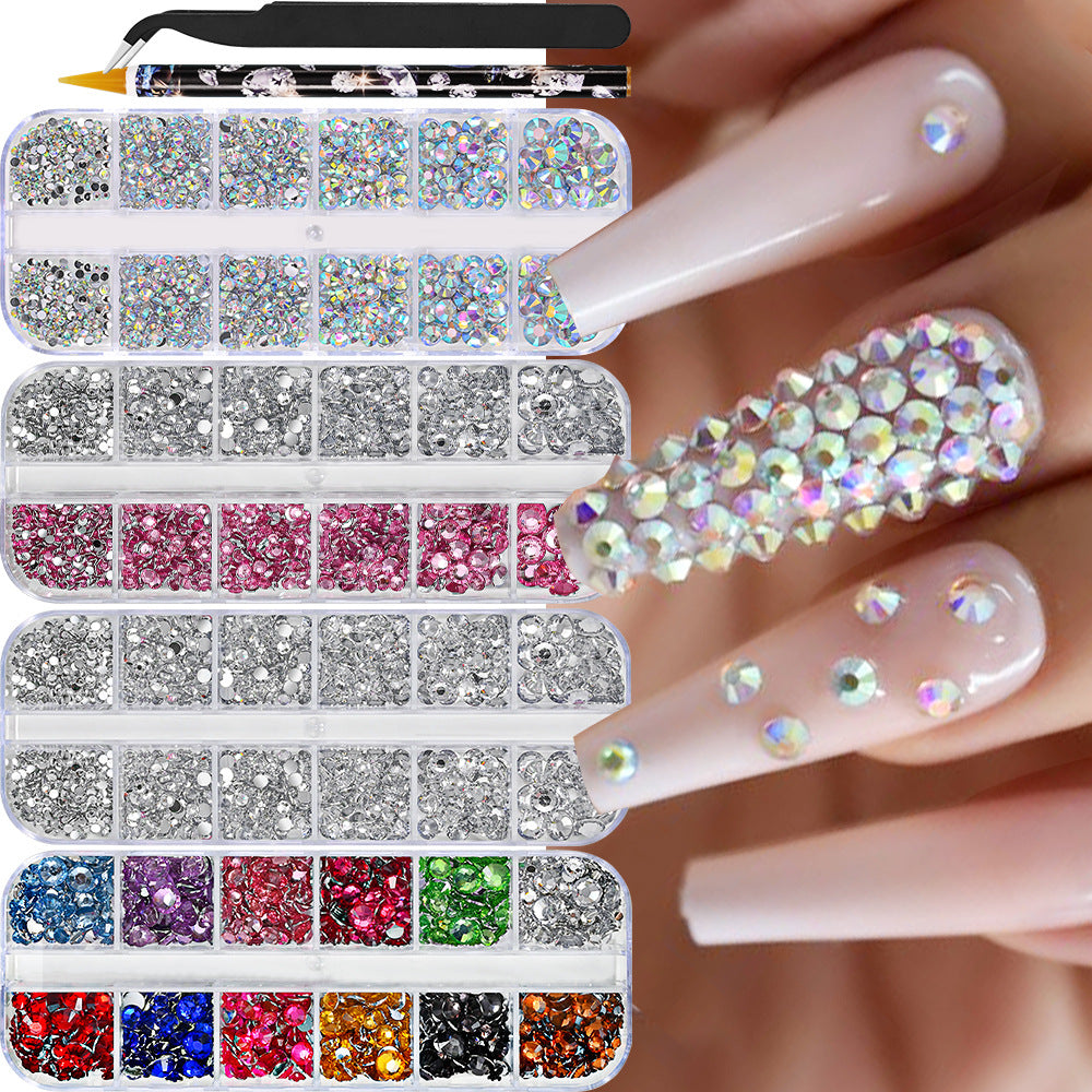 Crystal Rhinestone Nail Art Decoration Kit