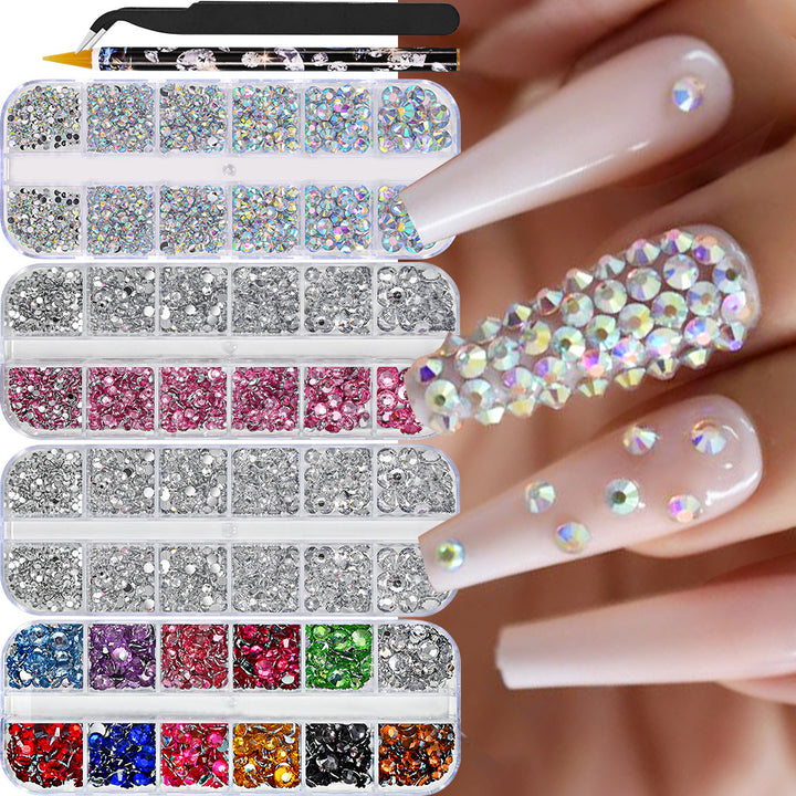 Crystal Rhinestone Nail Art Decoration Kit