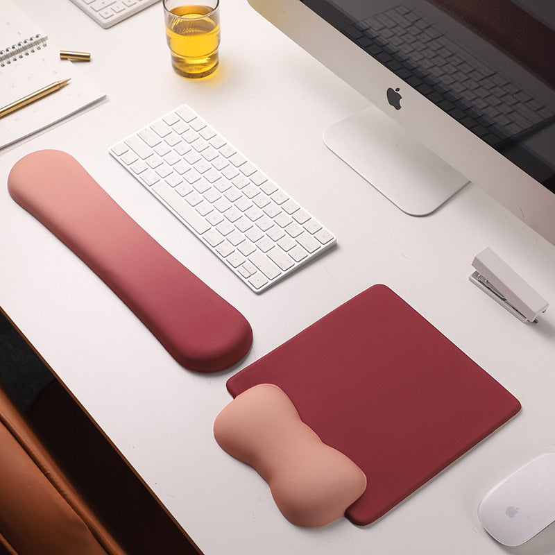 Ergonomic Memory Foam Mouse Pad with Wrist Support