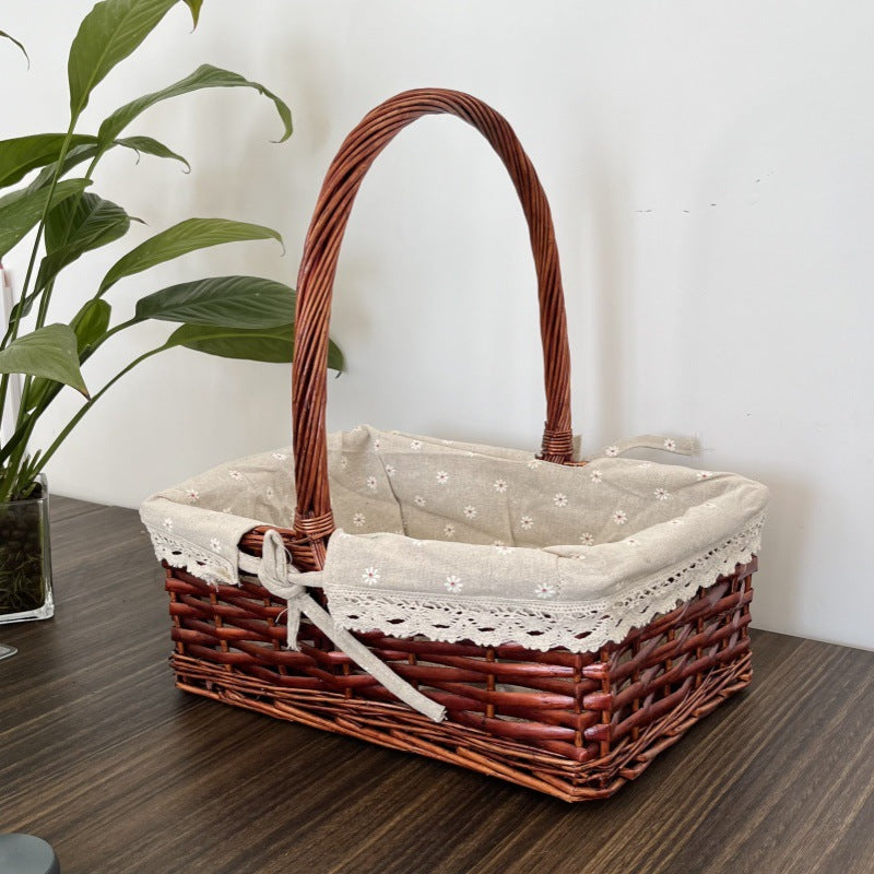 Decorative Woven Storage Basket Kalsten