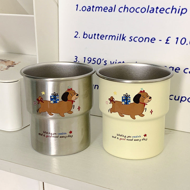 Toothbrush holder with charming dog design Kalsten