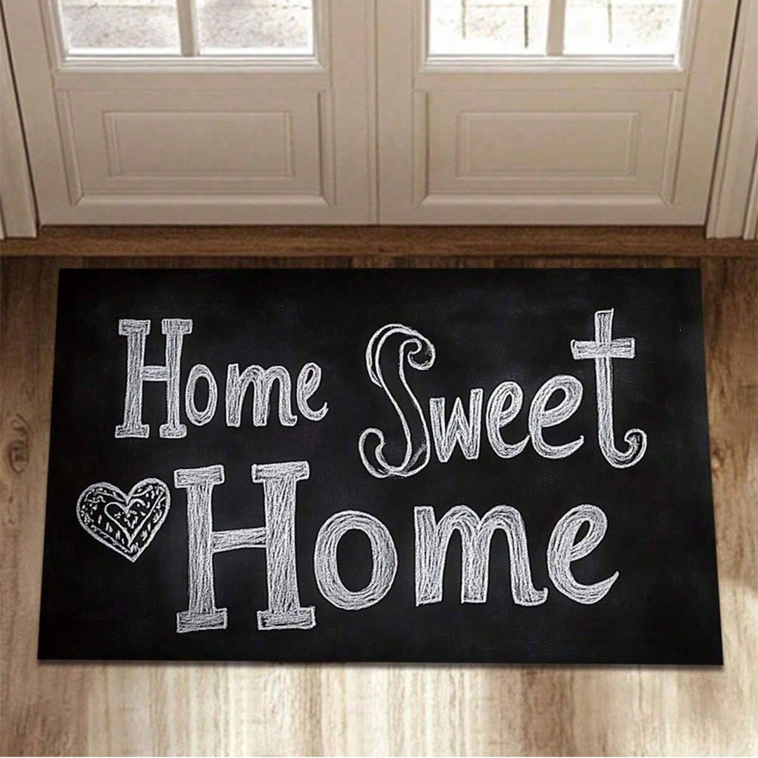 Decorative Geometric Welcome Mat Kalsten