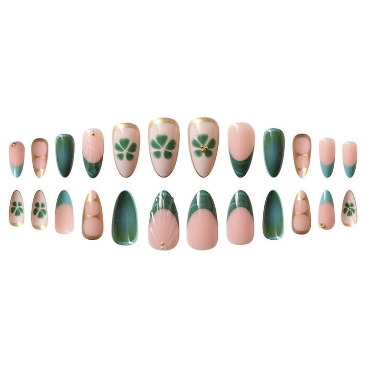 Glamorous Artistic Press-On Nail Extensions Kalsten