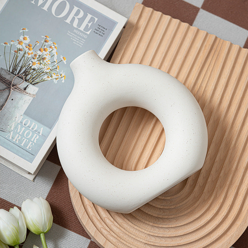 Contemporary Decorative Stoneware Vase