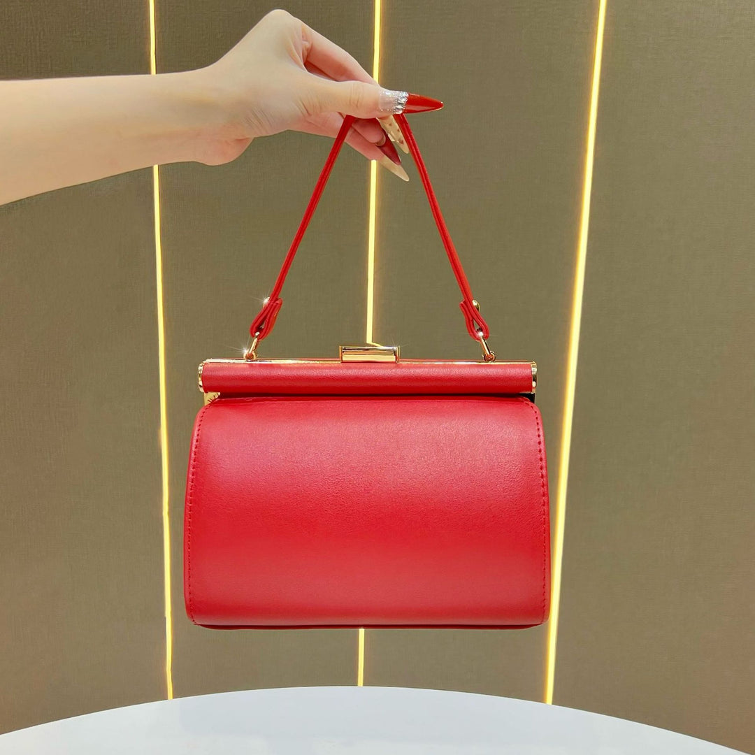 Glamorous Satin Evening Handbag