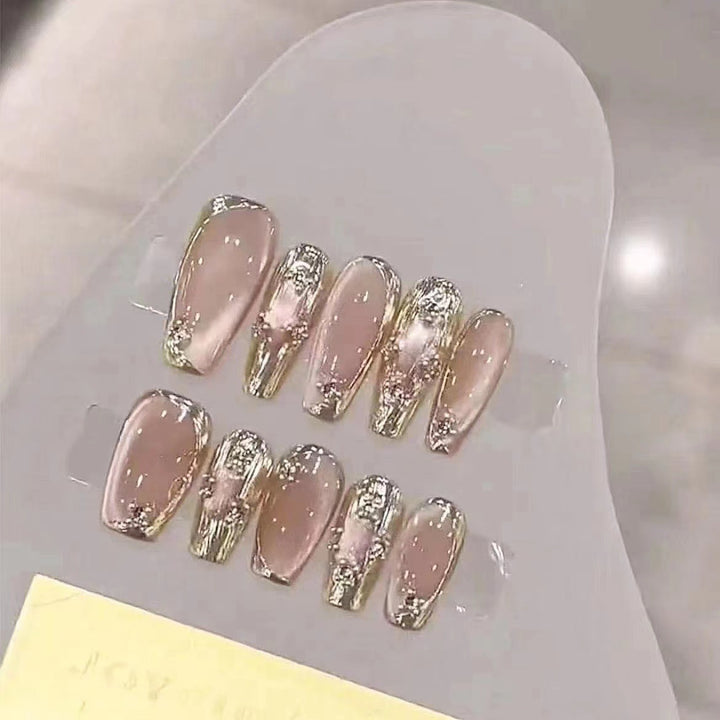 Chic Press-On Nail Art Set Kalsten
