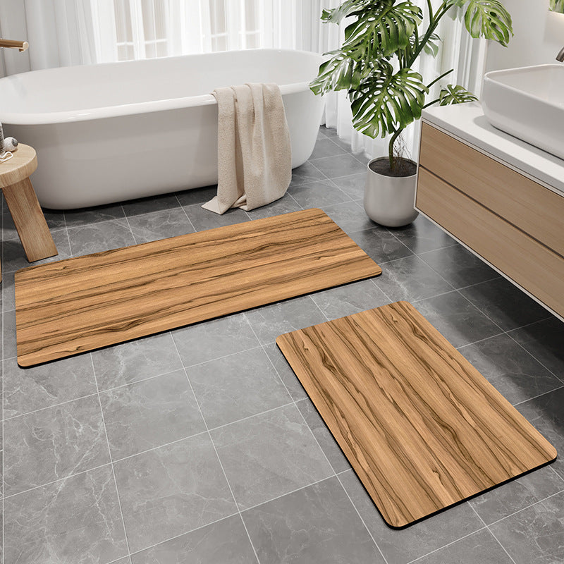 Soft Textured Bathroom Mat Set
