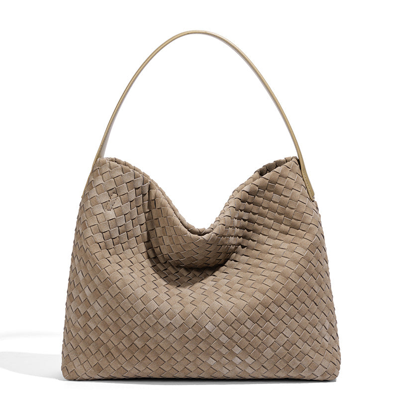 Contemporary Woven Hobo Bag Kalsten