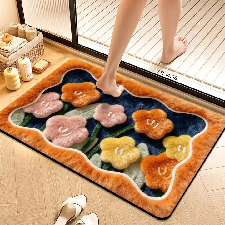 Decorative Bath Mat Kalsten