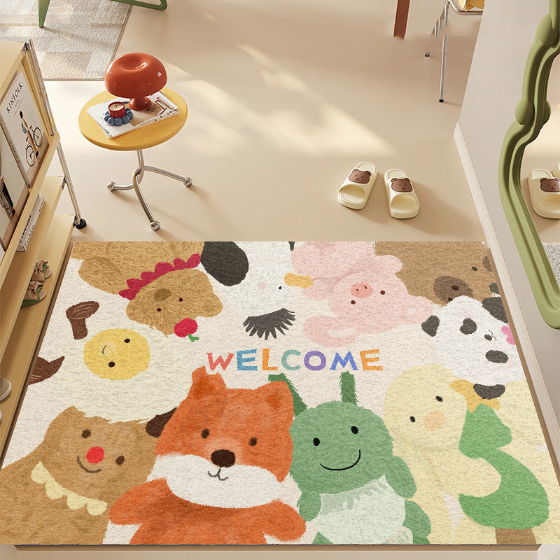 Animal-Themed Welcome Mat