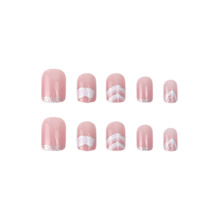 Elegant Gel Press-On Nail Set Kalsten
