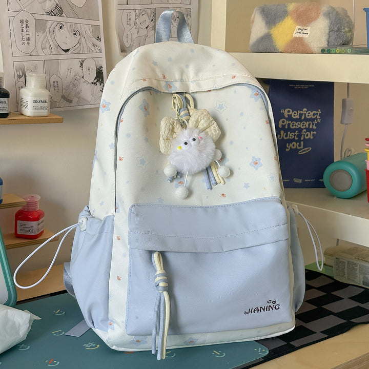 Decorative Floral Print Backpack Kalsten