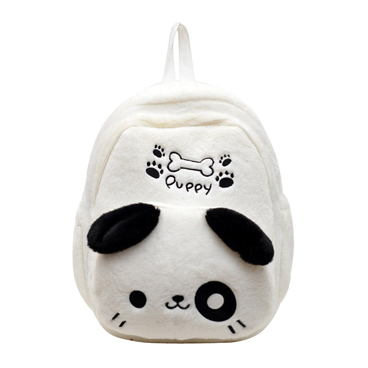 Plush backpack with dog design Kalsten