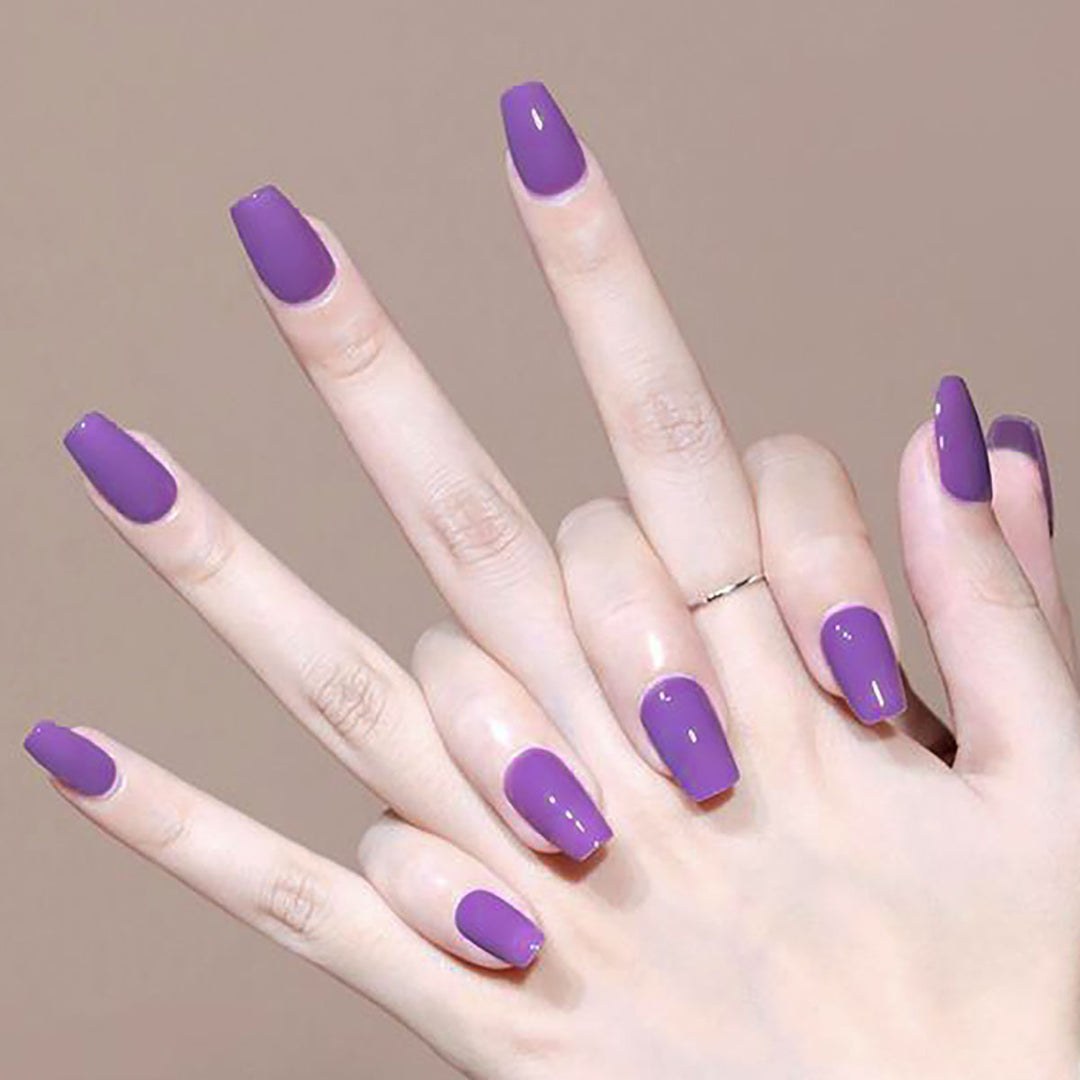 Premium Glossy Gel Nail Set
