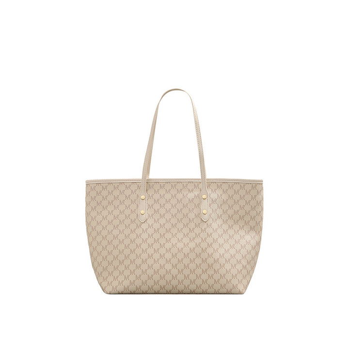Elegant Symbol-Patterned Tote Bag Kalsten