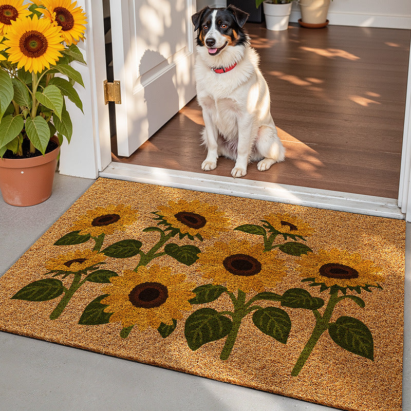 Cactus-Themed Outdoor Welcome Mat Kalsten