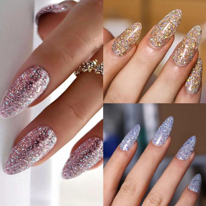 Glittering Stiletto Press-On Nail Set Kalsten