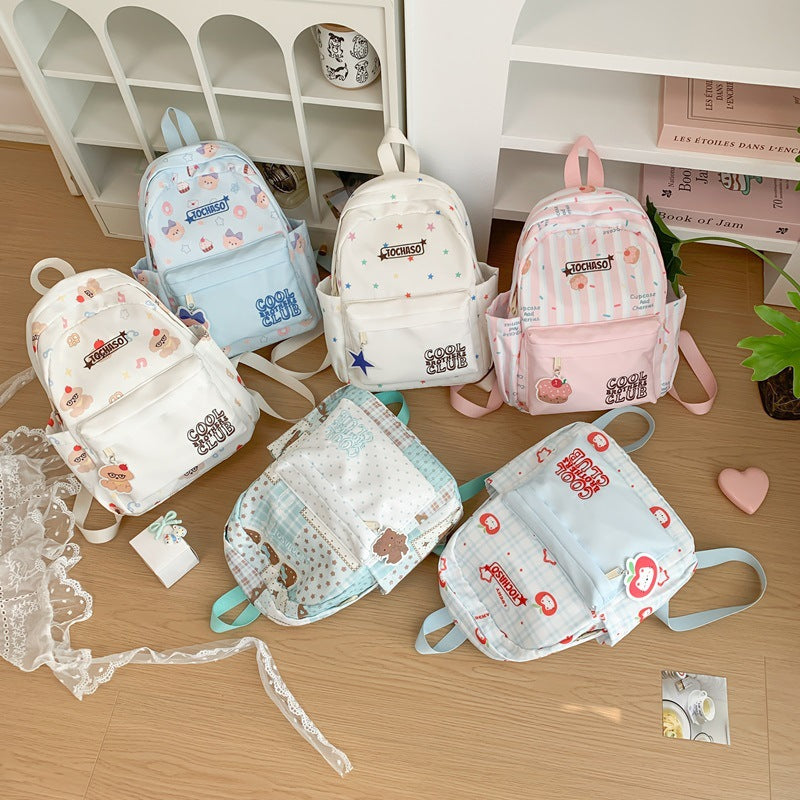 Playful Cupcake-Themed Mini Backpack Kalsten