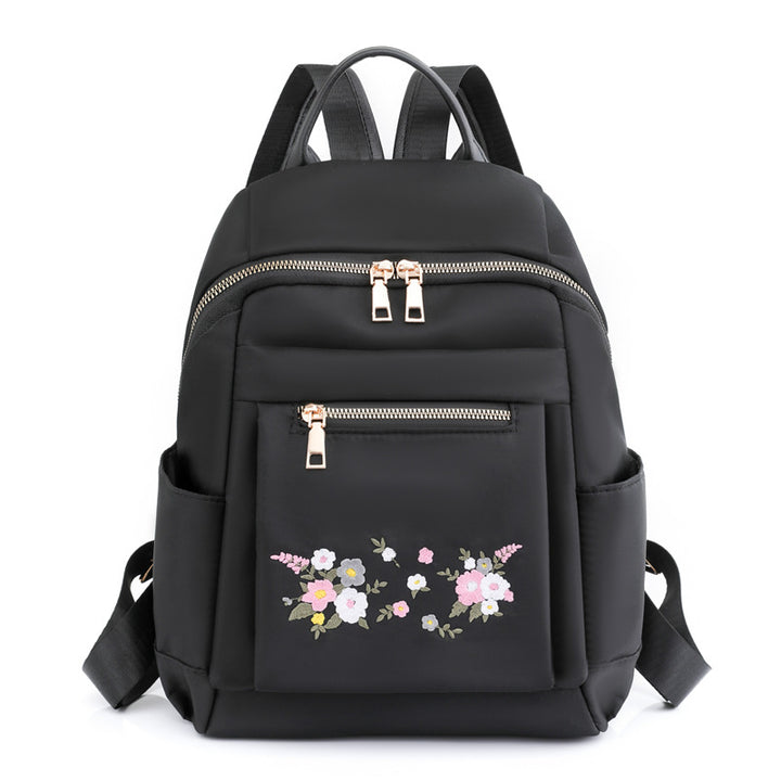 Floral Embroidered Backpack Kalsten