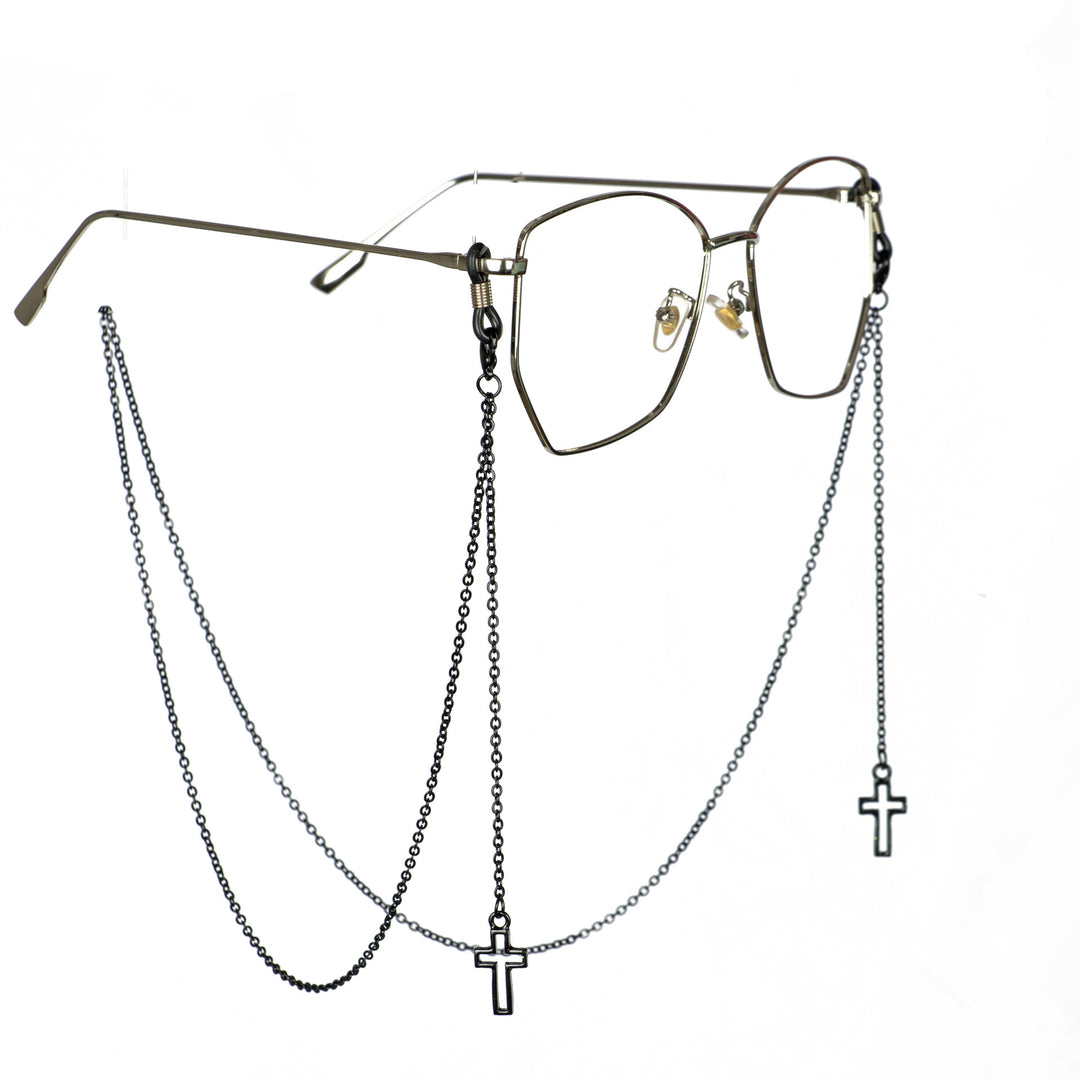 Eyewear Chain with Cross Charms Kalsten