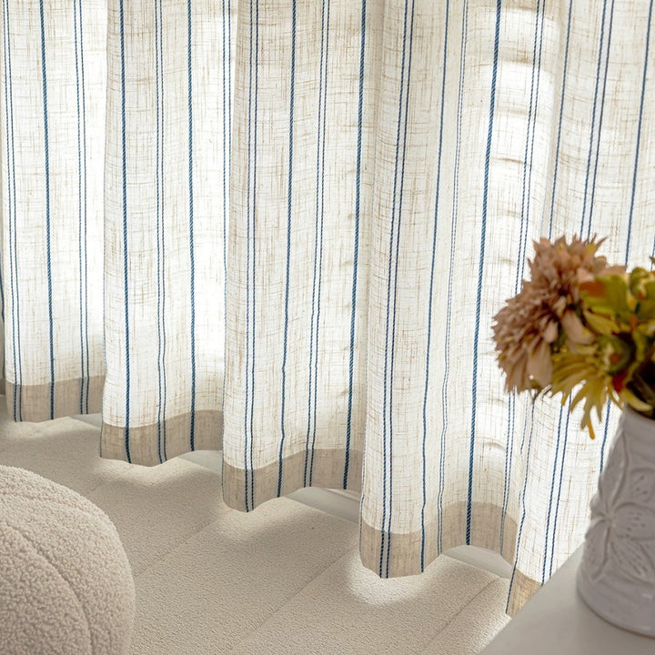 Textured Linen Curtains Kalsten