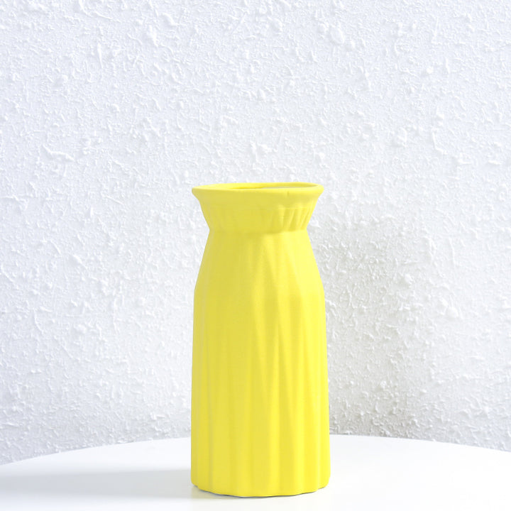 Modern Textured Ceramic Flower Vase Kalsten 1790310307