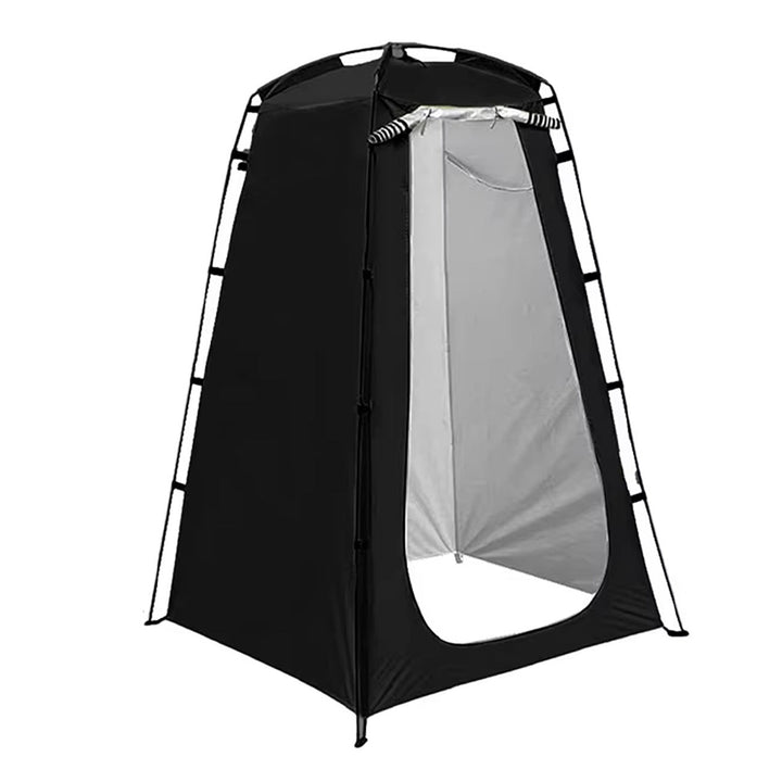Portable privacy shower tent with quick pop up frame and detachable waterproof floor Kalsten