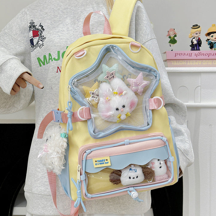 Fun Star-Shaped Design Backpack Kalsten