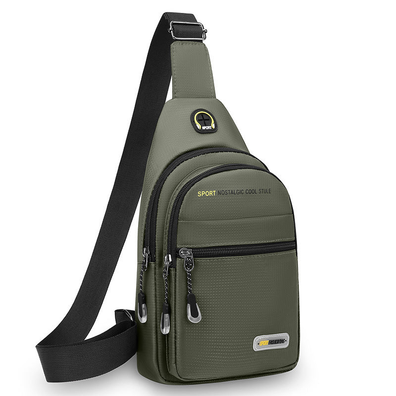 Vintage-Inspired Sling Backpack