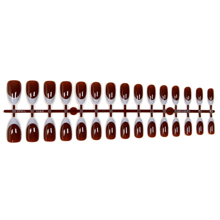 Acrylic Nail Set with Elegant French Tip Kalsten