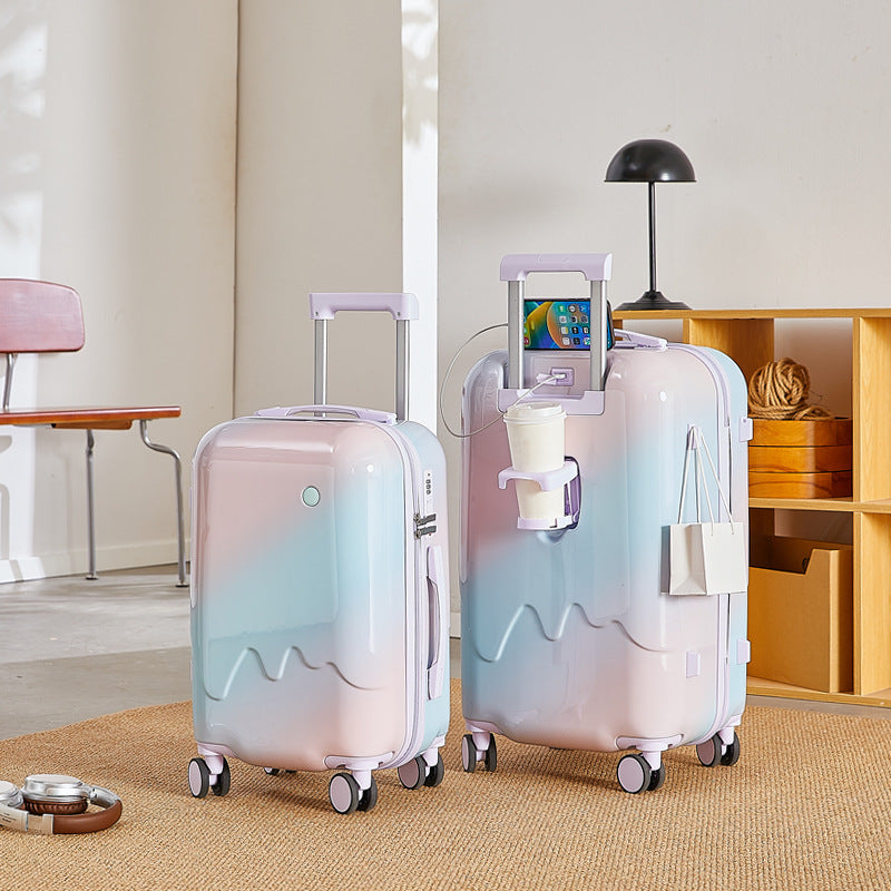 Smart Travel Suitcase with Integrated Charging Station Kalsten