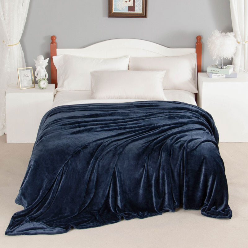 Plush Fleece Throw Blanket Kalsten