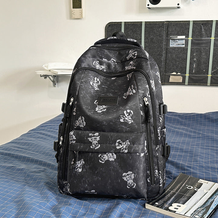 Stylish Floral Patterned Backpack Kalsten