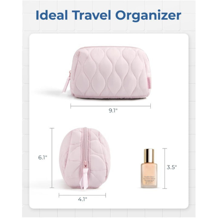 Cosmetic Organizer Bag with Cross Pattern Kalsten