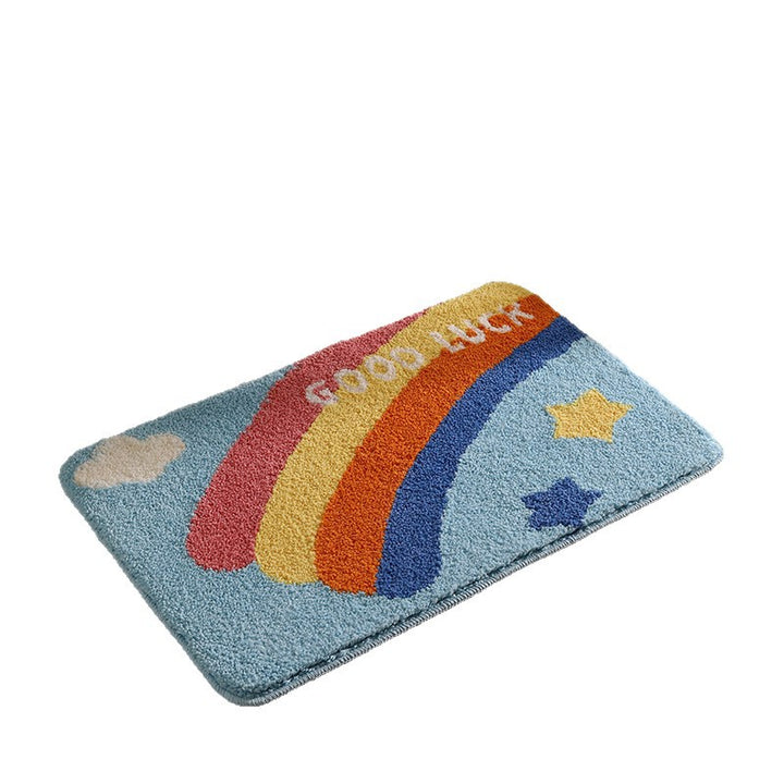 Mermaid-Themed Plush Bath Rug Kalsten
