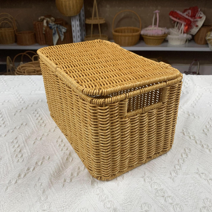 Women’s storage box made of woven material Kalsten