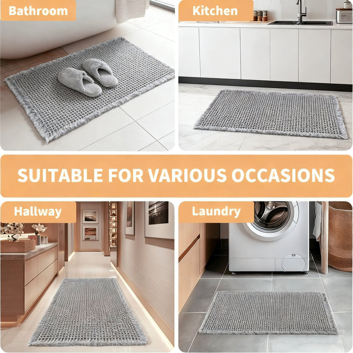 Textured Bath Mat Kalsten