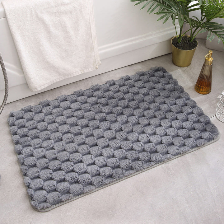 Soft Textured Bath Mat for Home