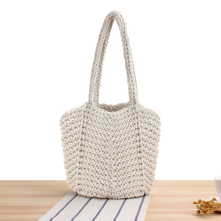 Braided Beach Bag in Modern Style Kalsten