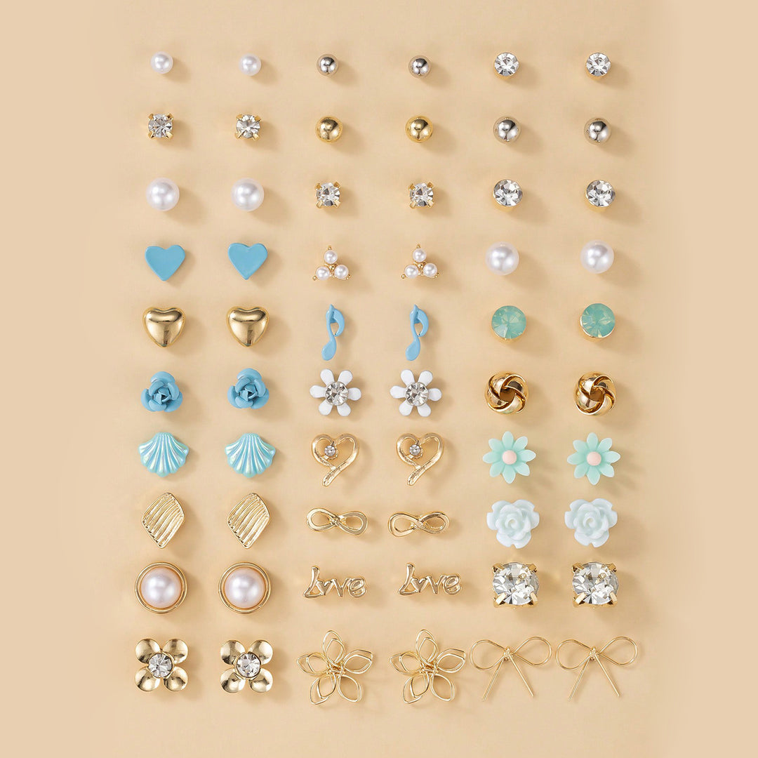 Earring set with versatile motifs Kalsten